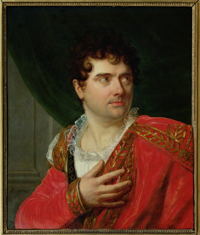 Portret van Francois Joseph Talma (1763-1826) door Henri Francois Riesener